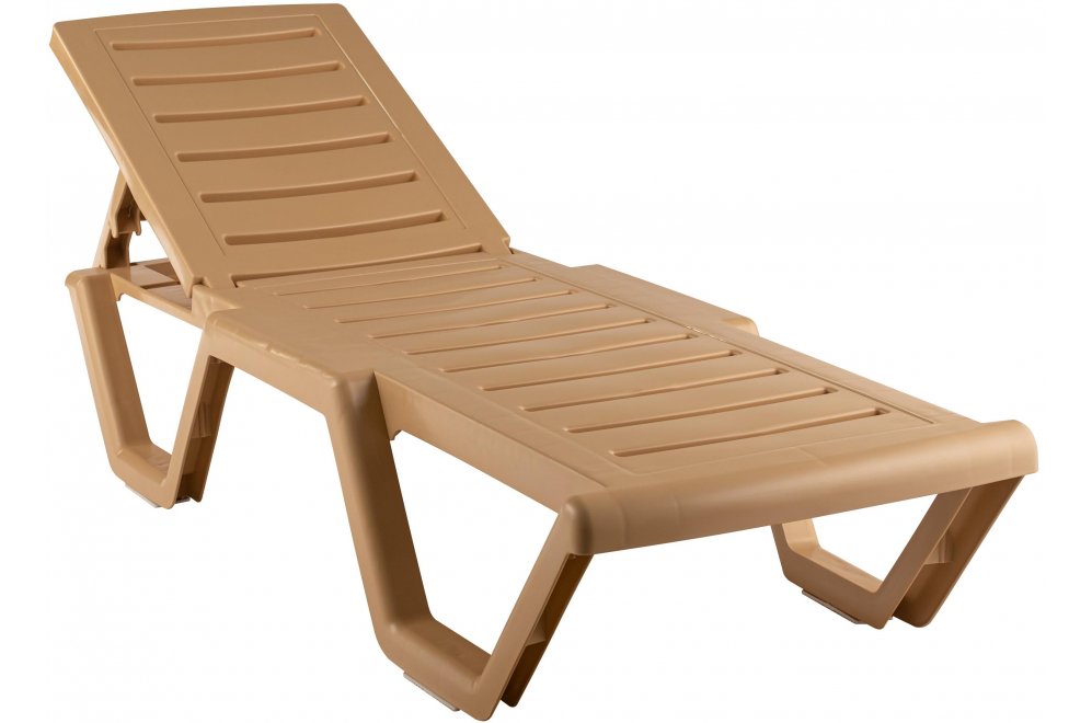 Шезлонг Атлант бежевый