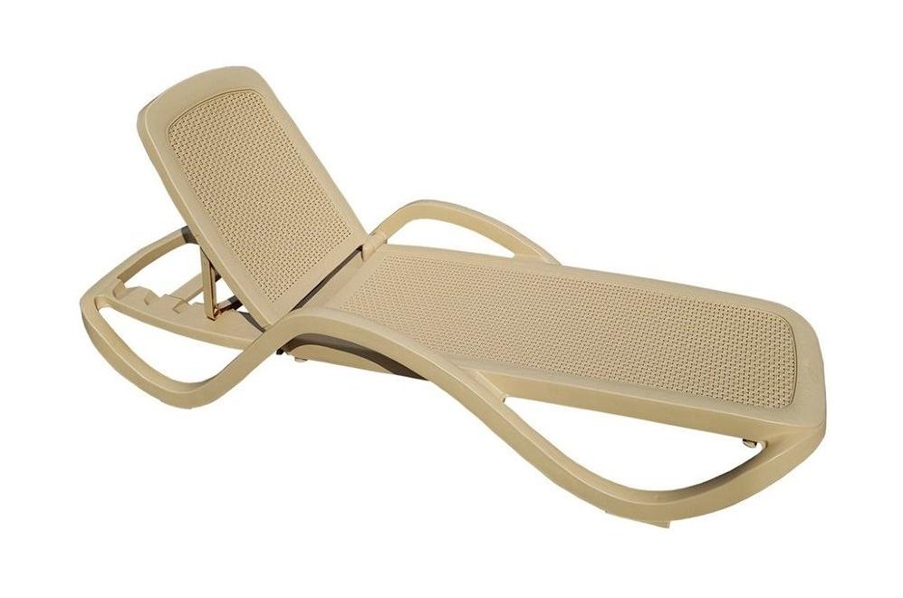 Шезлонг Capri beige бежевый