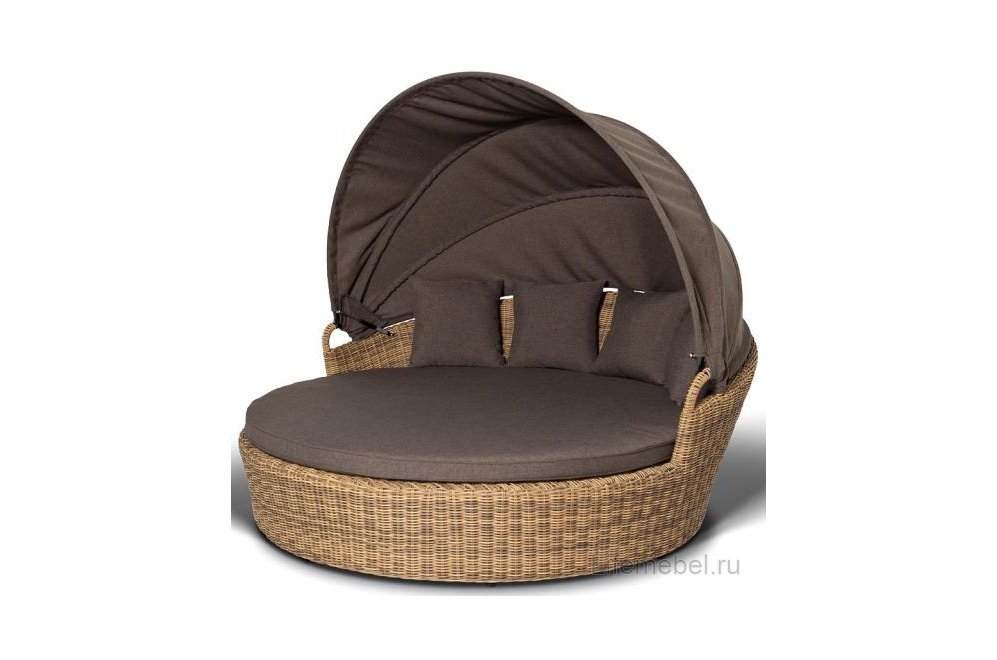 Шезлонг Эйприл соломенная