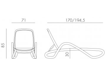 Шезлонг 003/4041610124