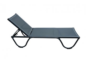 Шезлонг-лежак металлический Ankara антрацит