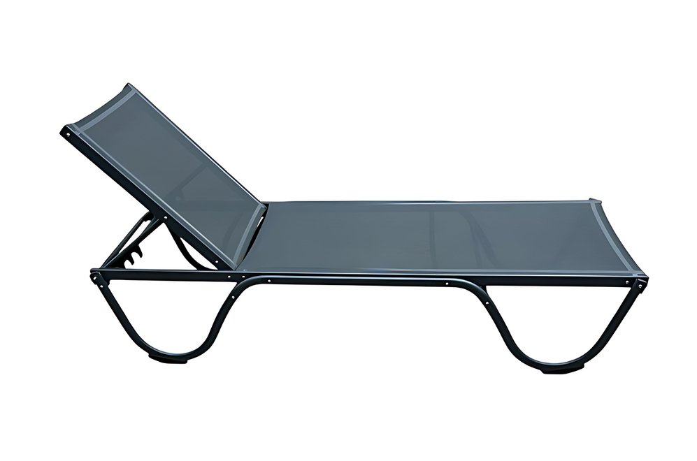 Шезлонг-лежак металлический Ankara антрацит