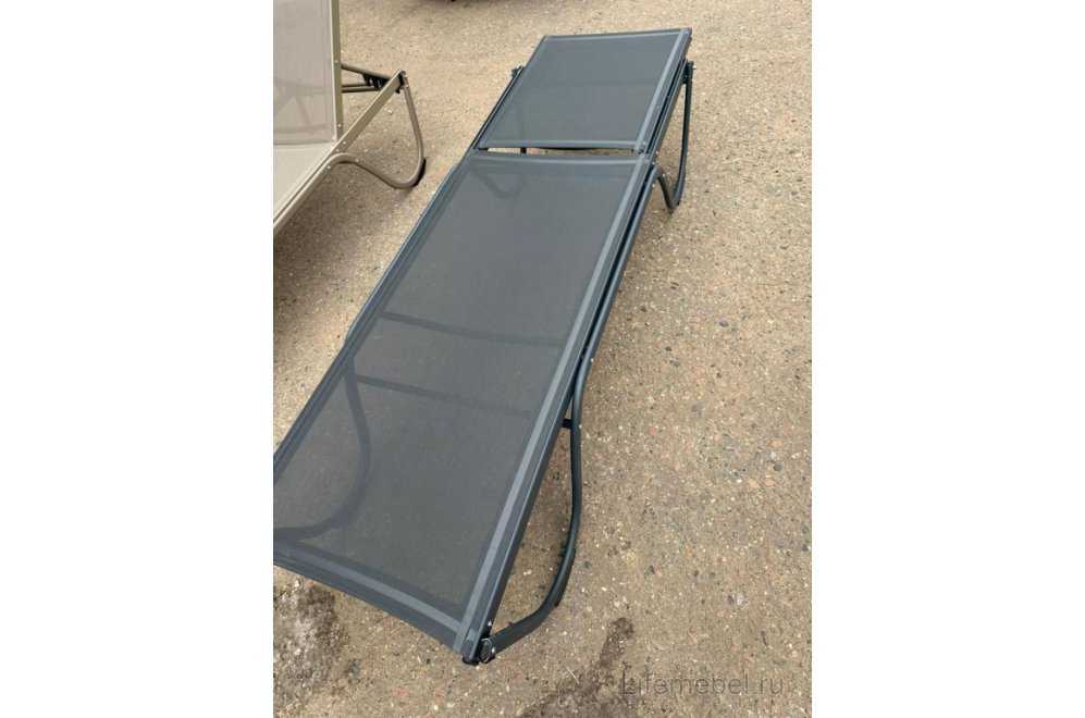Шезлонг-лежак металлический Ankara антрацит