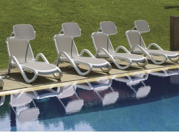 Шезлонг-лежак Alfa