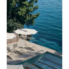 Лежак пластиковый Ibiza Basic тортора