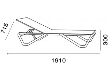 Шезлонг PP/wave01-05347