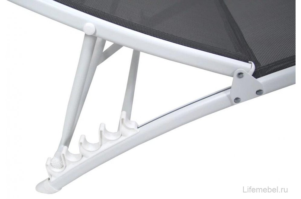 Шезлонг Локи серый