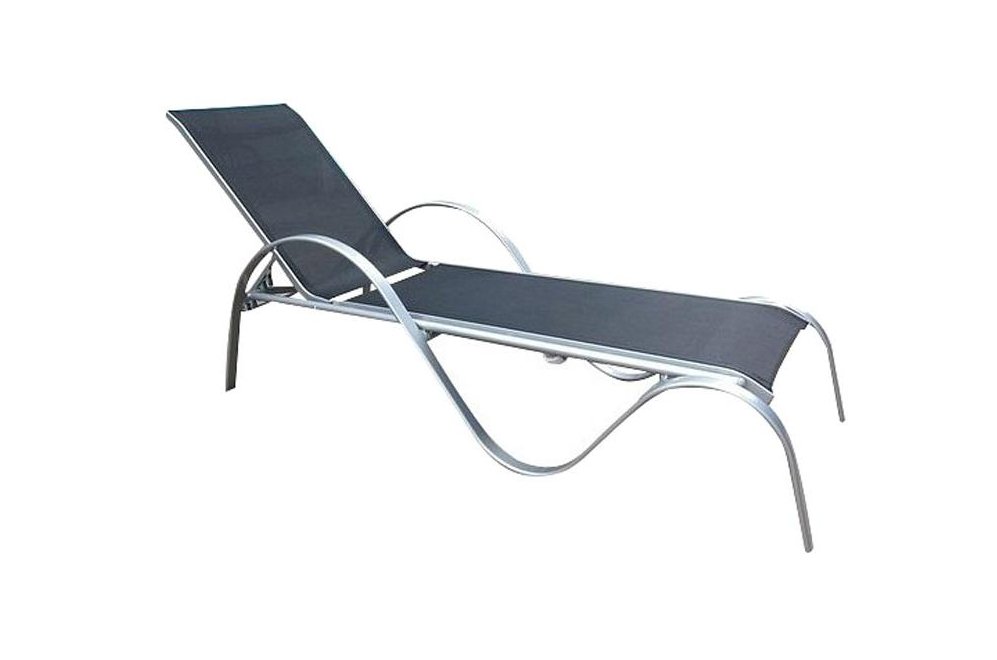 Шезлонг Рио-Люкс MC-3033N/B Black