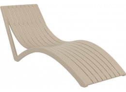 Шезлонг Slim бежевый