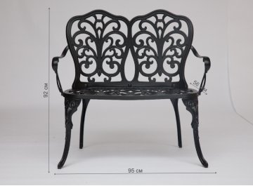 Металлическая скамья Symphonie/Симфония