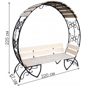 Скамейка Арка