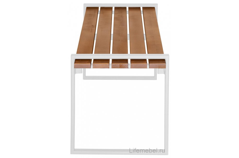 Скамейка Сабу белая