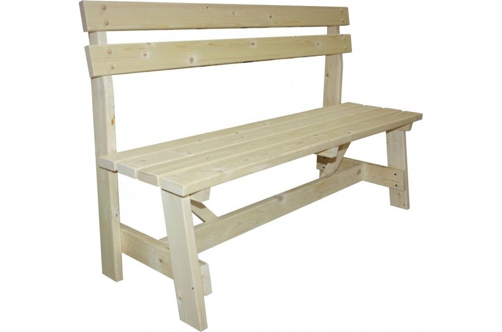 Скамейка Кострома СК700 со спинкой