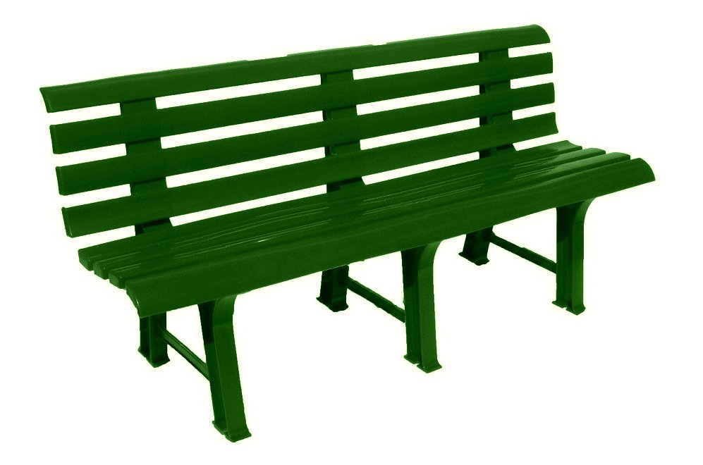 Скамейка СКП-МТ015 зеленая