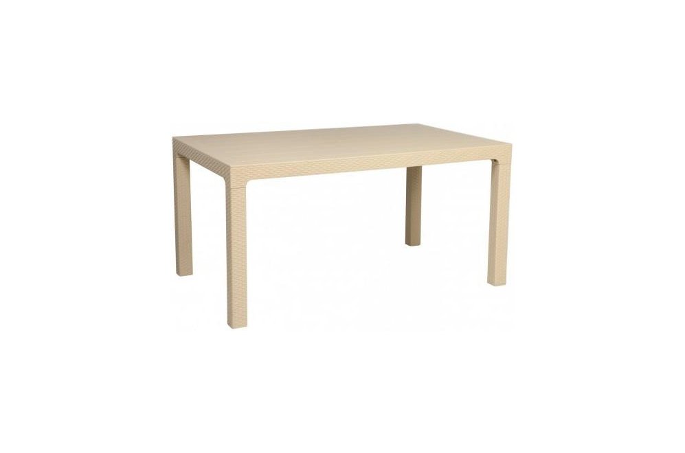 Пластиковый стол Arizona 90х150 кремовый