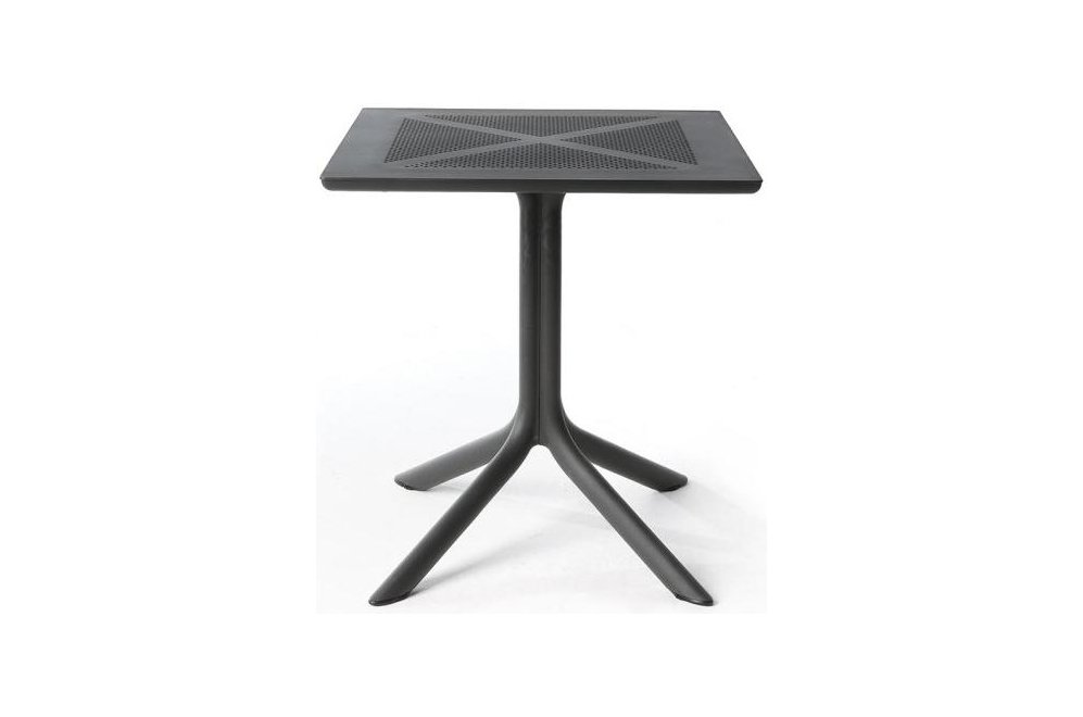 Пластиковый стол ClipX антрацит 