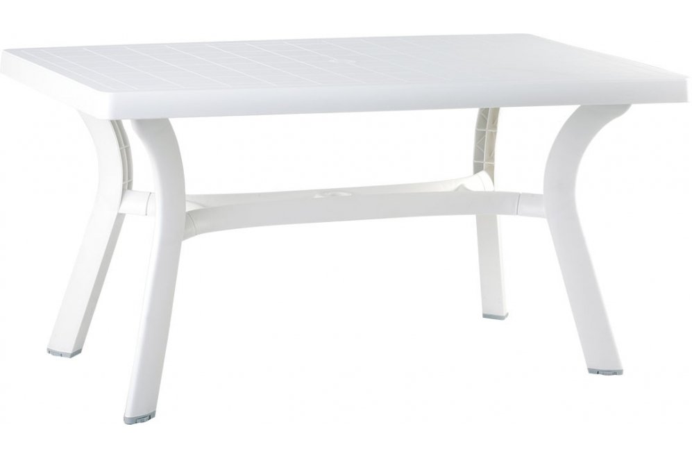 Пластиковый стол Roma белый