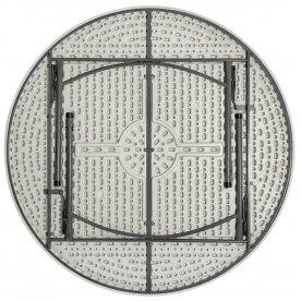 Стол 160х74 круглый