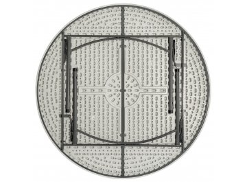 Стол 160х74 круглый