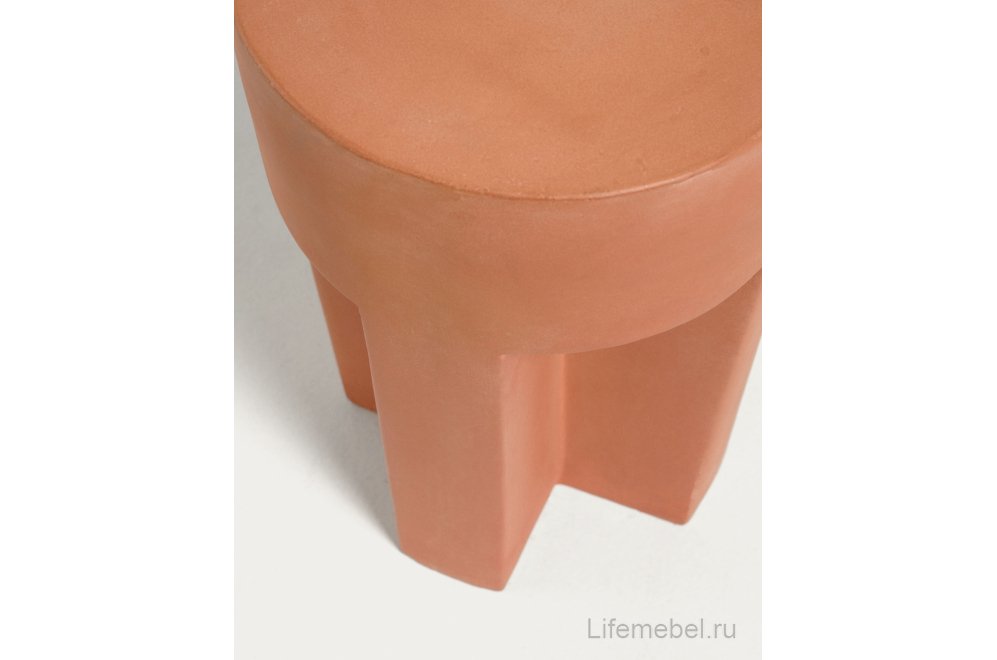 Столик журнальный садовый Vilena терракотовый