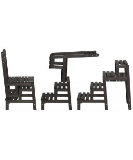 Деревянный стул-стремянка Массив