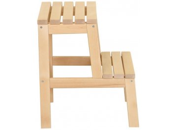 Деревянный табурет-стремянка Массив