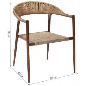 Кресло из ротанга Тимор