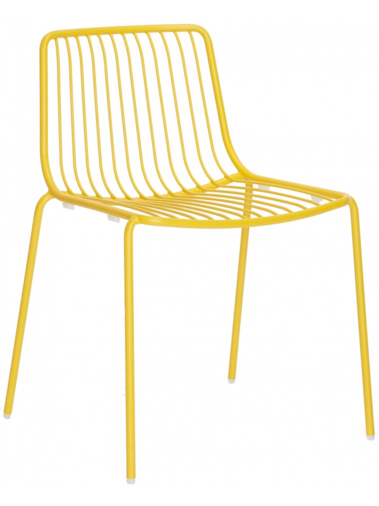Металлический стул Nolita желтый