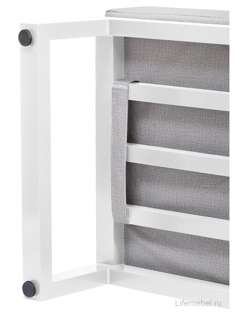 Металлический табурет Корсика белый