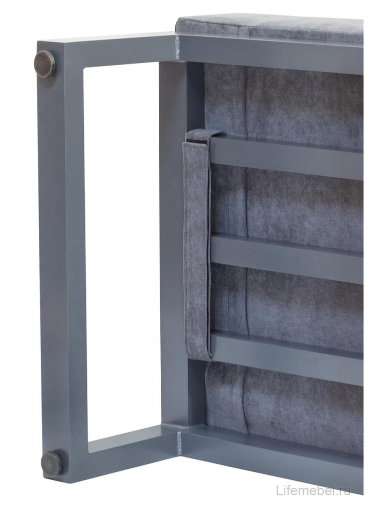 Металлический табурет Корсика серый