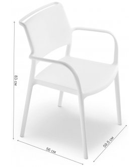 Пластиковое кресло Ara
