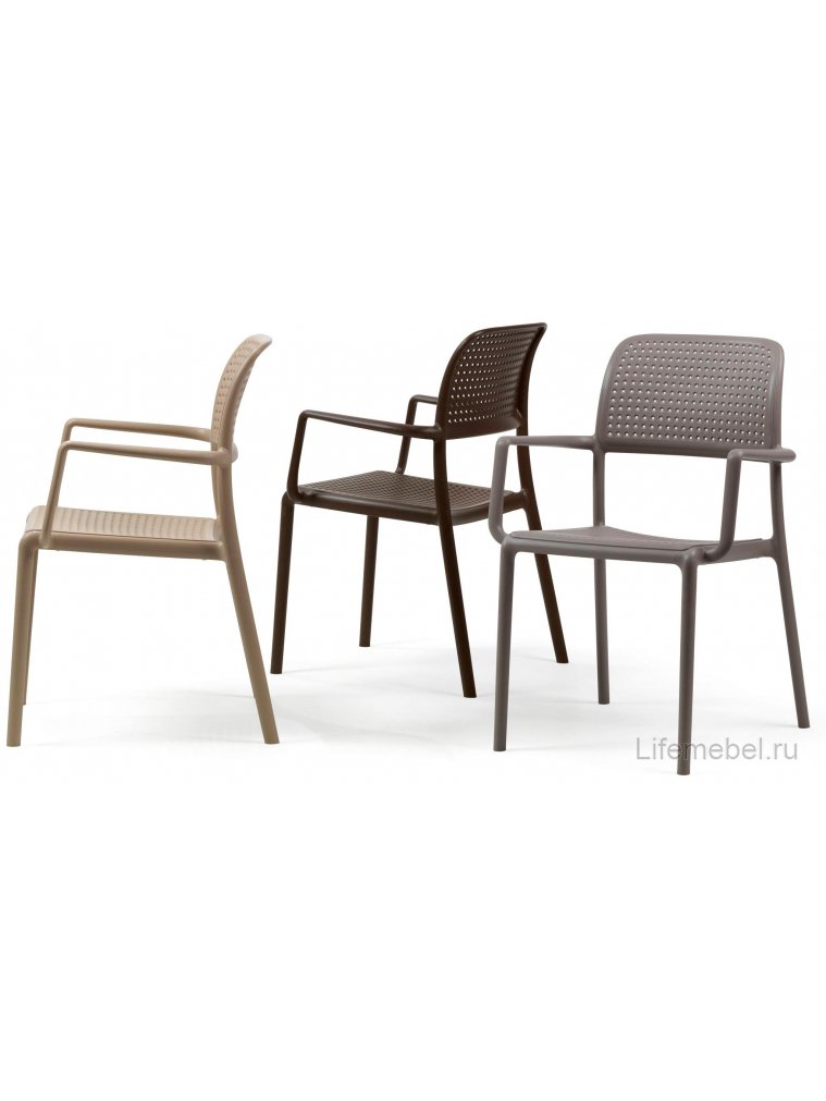 Пластиковое кресло Bora тортора