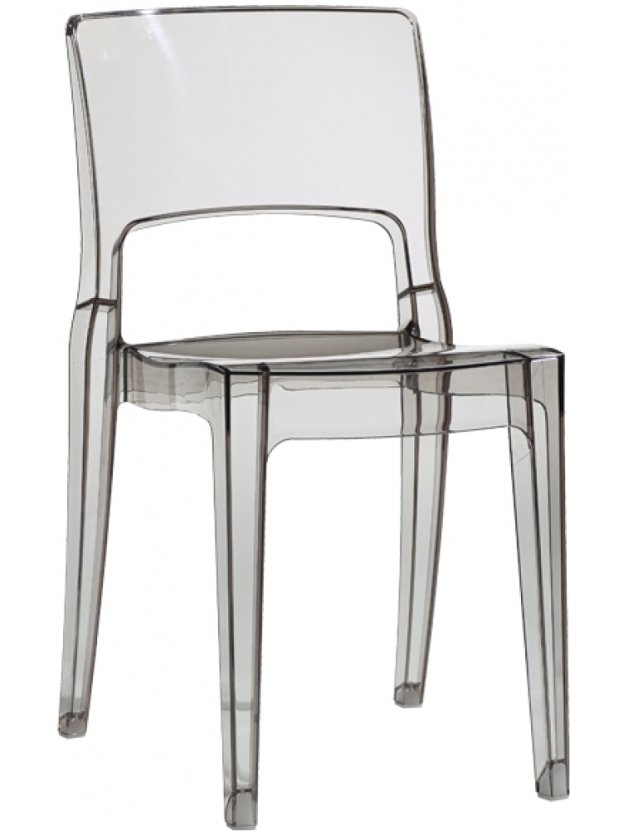 Пластиковый стул Isy Antishock серый