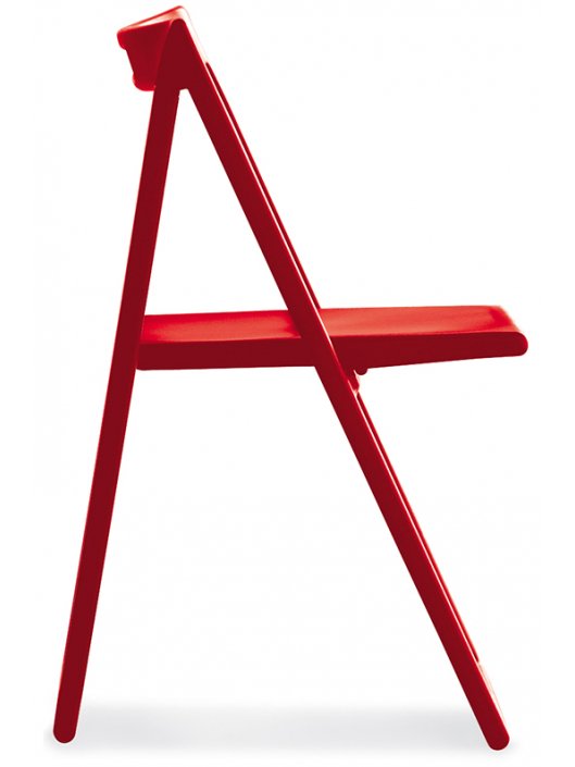 Пластиковый стул складной Enjoy красный