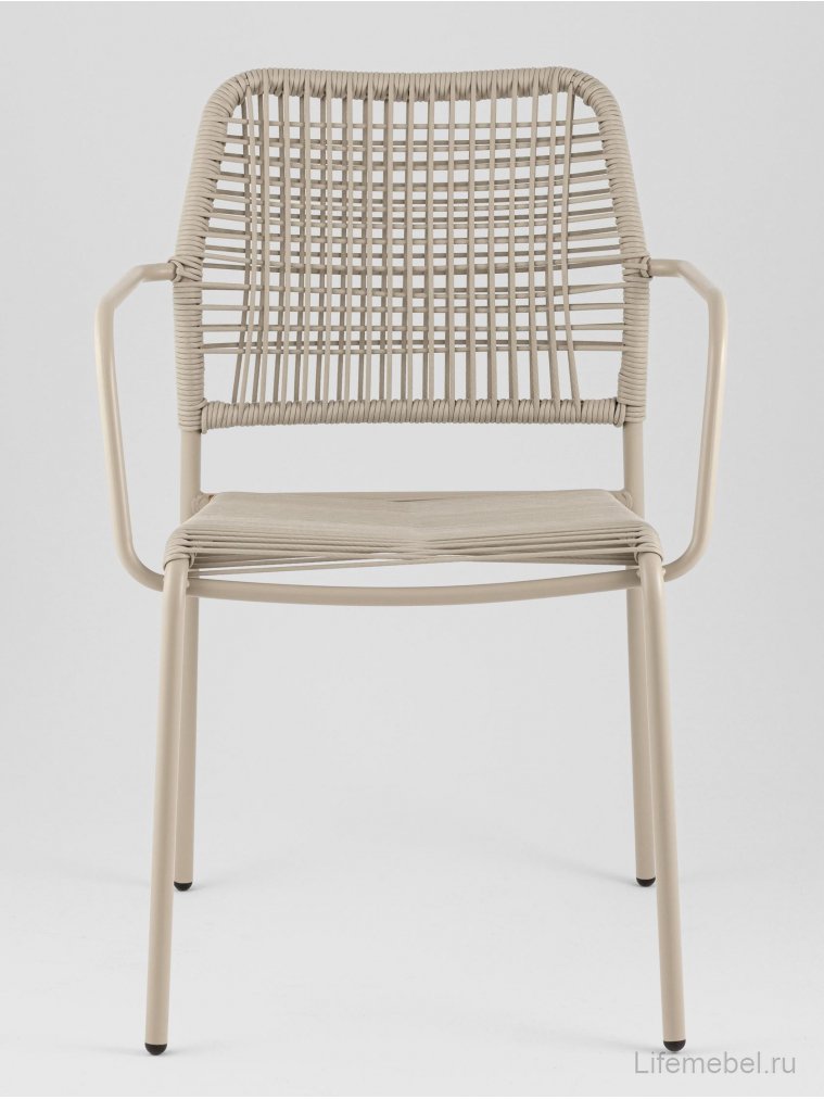 Металлический стул Люмена белый