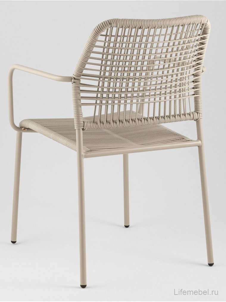 Металлический стул Люмена белый