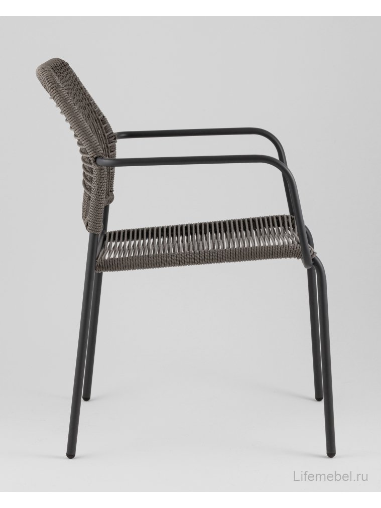 Металлический стул Solaia темно-серый