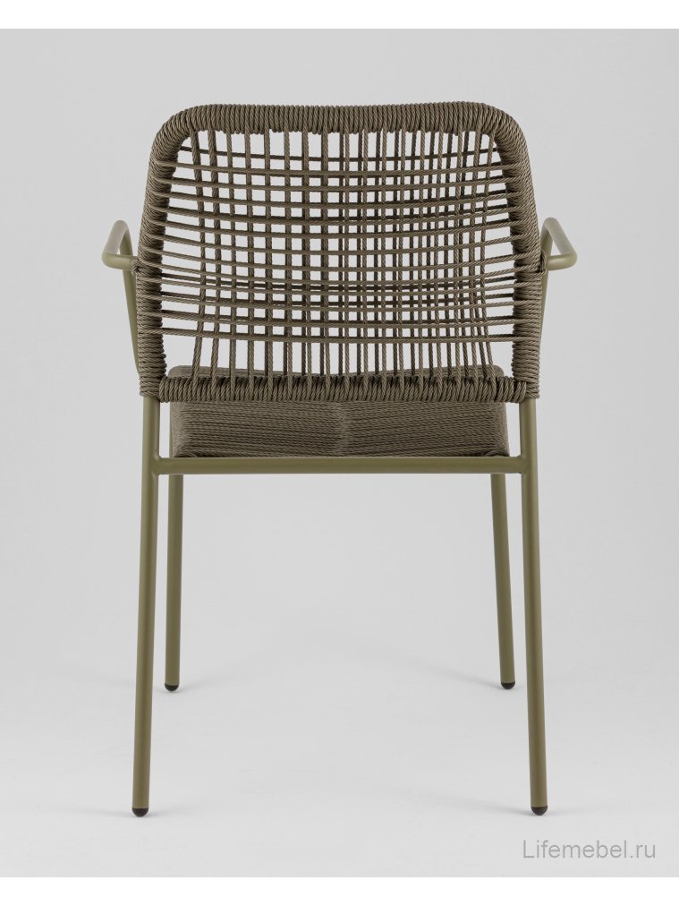 Металлический стул Solaia зелёный