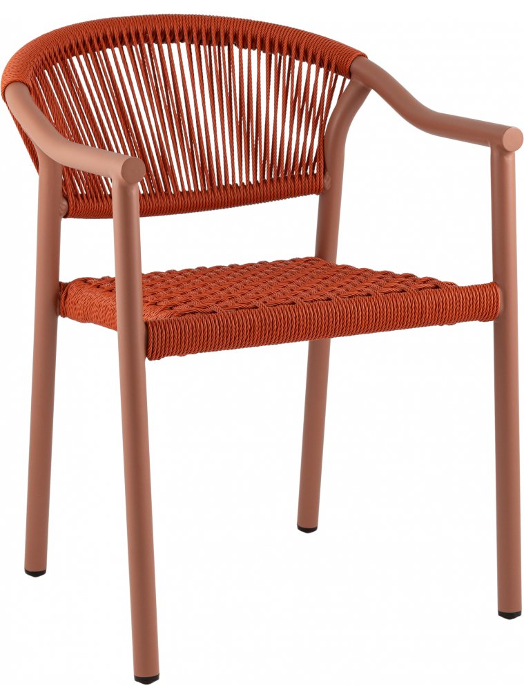 Металлический стул Syna красный