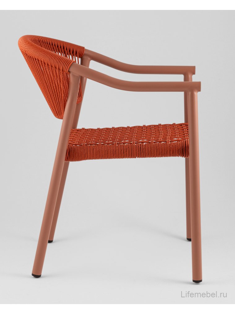 Металлический стул Syna красный