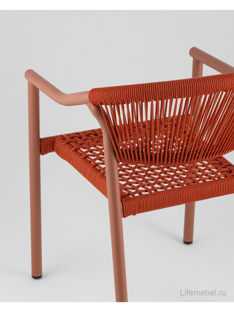 Металлический стул Syna красный