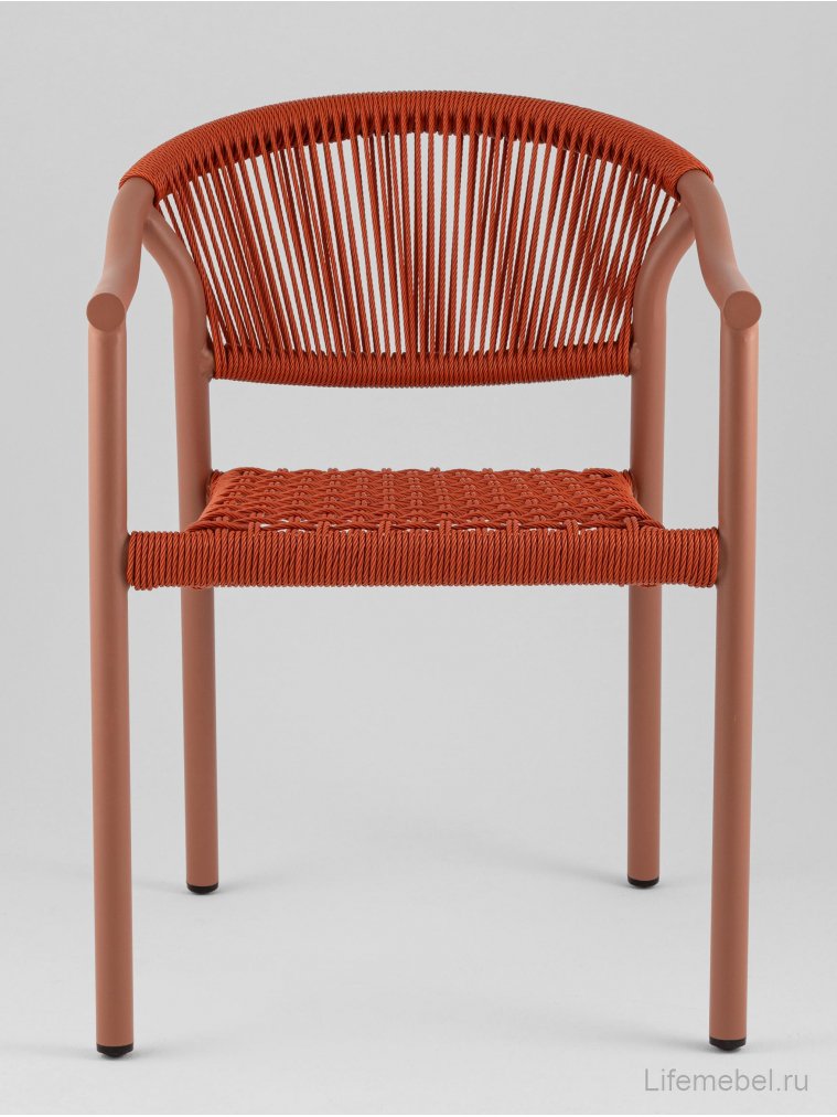 Металлический стул Лиана красный