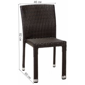 Стул из ротанга Борнео D