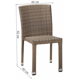 Стул из ротанга Борнео G