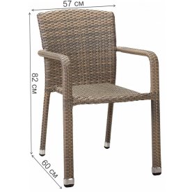 Стул из ротанга Борнео G