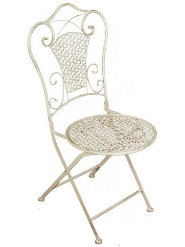 Стул складной Вейв белый