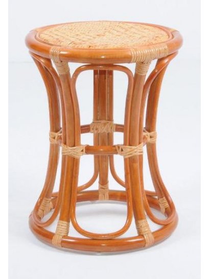 Табурет из ротанга 12/14 коньяк