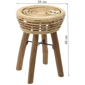 Табурет из ротанга Livia