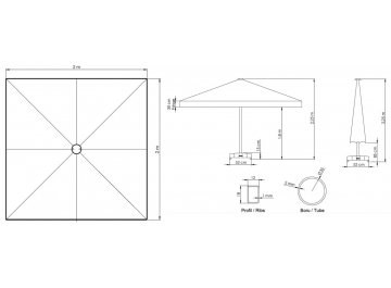 Зонт 50-1011-30/TILT