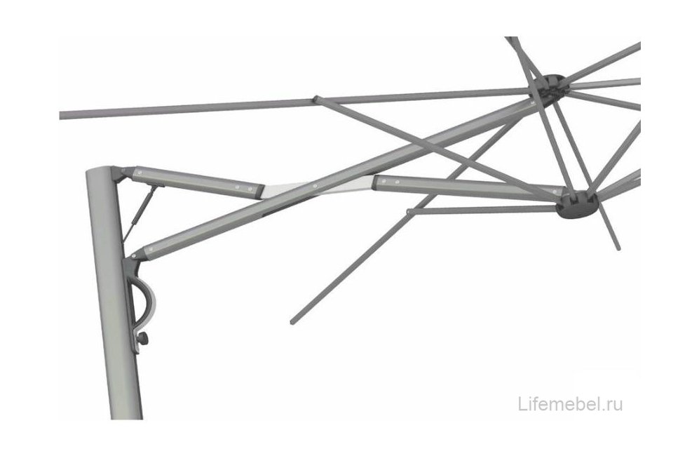 Зонт Astro Titanium титан / слоновая кость